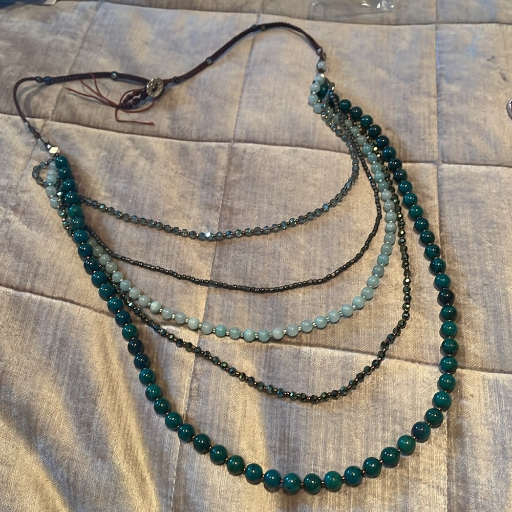 Nakamol Multi Strand Beaded Necklace